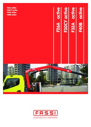 Hydr. Ladekrane Fassi F 40 B 0.21 active