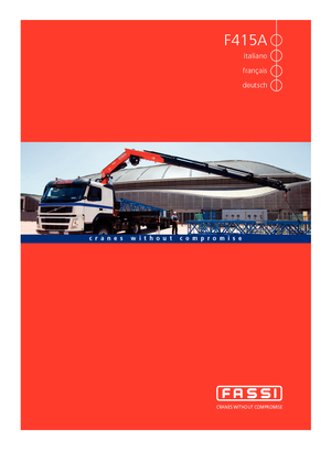 Hydr. Ladekrane Fassi F 415 AC 25