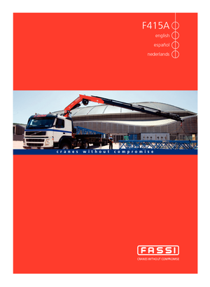 Hydr. Ladekrane Fassi F 415 AC 25