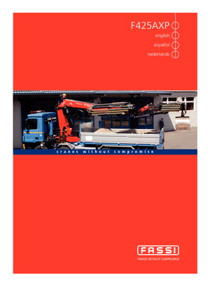 Hydr. Ladekrane Fassi F 425 ACXP 26