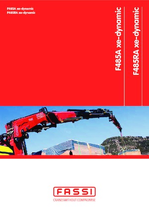 Hydr. Ladekrane Fassi F 485 RA 2.25 xe-dynamic