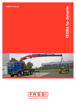 Hydr. Ladekrane Fassi F 510 RA 2.25 he-dynamic