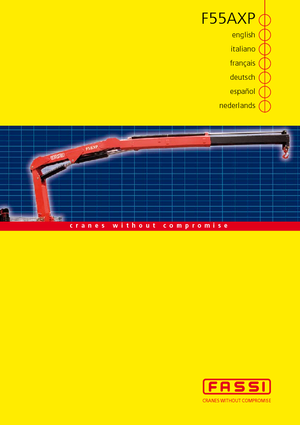 Hydr. Ladekrane Fassi F 55 AXP 24