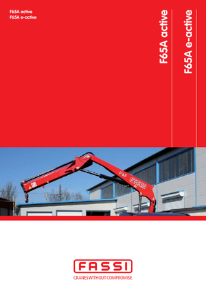 Hydr. Ladekrane Fassi F 65 A 0.24 active