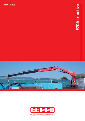 Hydr. Ladekrane Fassi F 70 AC 0.23 e-active