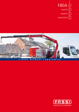 Hydr. Ladekrane Fassi F 80 A 24