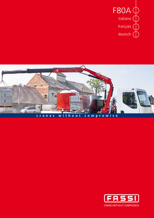 Hydr. Ladekrane Fassi F 80 A 24