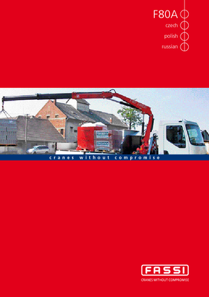 Hydr. Ladekrane Fassi F 80 A 24