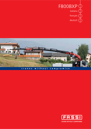 Hydr. Ladekrane Fassi F 800 BXP 23