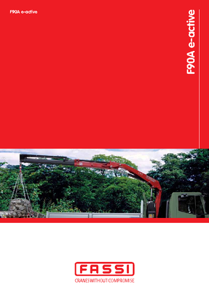 Hydr. Ladekrane Fassi F 90 AC 0.22 e-active