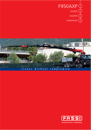 Hydr. Ladekrane Fassi F 950 AXP 28