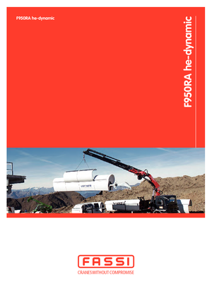 Hydr. Ladekrane Fassi F 950 RA 2.27 he-dynamic