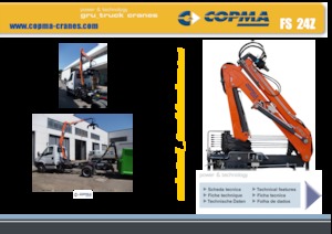 Hydr. Ladekrane COPMA 2000 FS 24Z