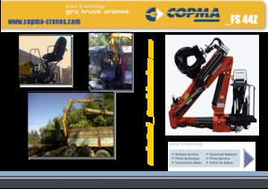 Hydr. Ladekrane COPMA 2000 FS 44.Z2