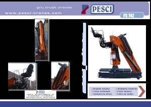 Hydr. Ladekrane Pesci FS 74Z