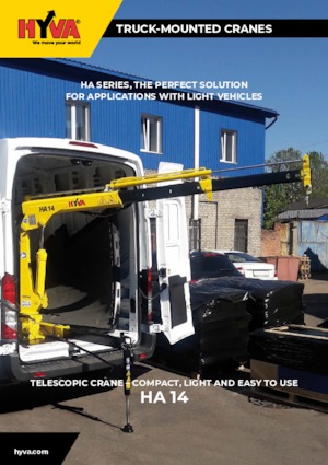 Hydr. Ladekrane Hyva Crane HA 14 E2