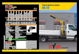 Hydr. Ladekrane Hyva Crane HA 28