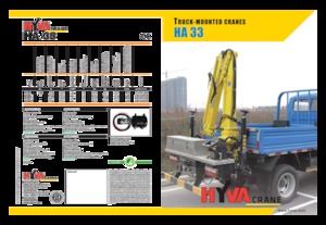 Hydr. Ladekrane Hyva Crane HA 33