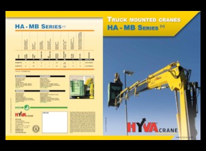 Hydr. Ladekrane Hyva Crane HA-MB 50