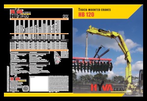 Hydr. Ladekrane Hyva Crane HB 120 E1