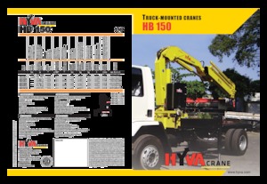 Hydr. Ladekrane Hyva Crane HB 150 J2