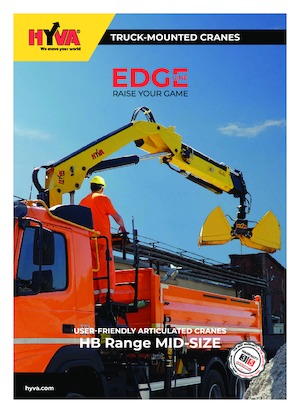 Hydr. Ladekrane Hyva Crane HB 210 E3