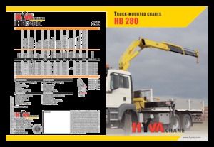 Hydr. Ladekrane Hyva Crane HB 280 E1