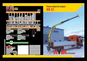 Hydr. Ladekrane Hyva Crane HB 31 E1