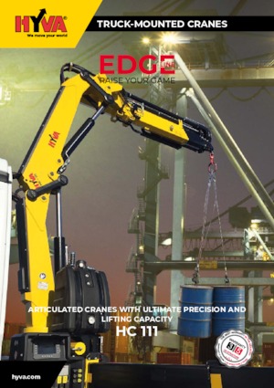 Hydr. Ladekrane Hyva Crane HC 111 E3