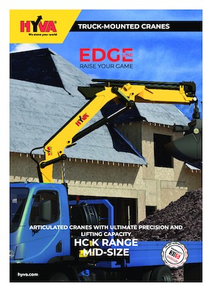 Hydr. Ladekrane Hyva Crane HC 111K E3 