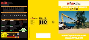 Hydr. Ladekrane Hyva Crane HC 151X 