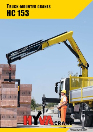 Hydr. Ladekrane Hyva Crane HC 153 E6