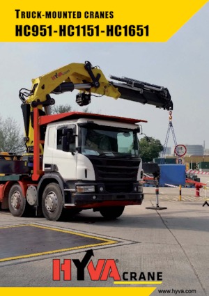 Hydr. Ladekrane Hyva Crane HC 1151 J6 