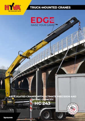 Hydr. Ladekrane Hyva Crane HC 243 E6 J2 