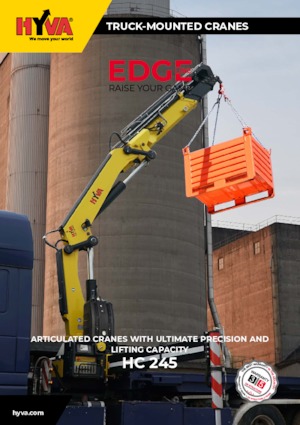 Hydr. Ladekrane Hyva Crane HC 245 E8 