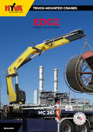 Hydr. Ladekrane Hyva Crane HC 261 E7