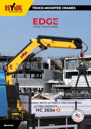 Hydr. Ladekrane Hyva Crane HC 265e E6 