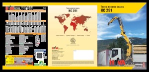 Hydr. Ladekrane Hyva Crane HC 291X 