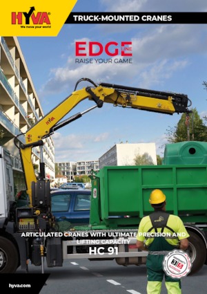 Hydr. Ladekrane Hyva Crane HC 91 E4