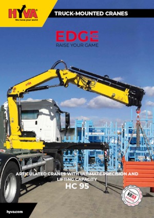 Hydr. Ladekrane Hyva Crane HC 95 E2 