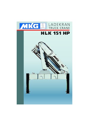 Hydr. Ladekrane MKG HLK 151 HP a4 