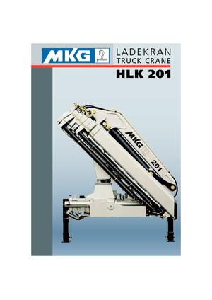 Hydr. Ladekrane MKG HLK 201 HP a1