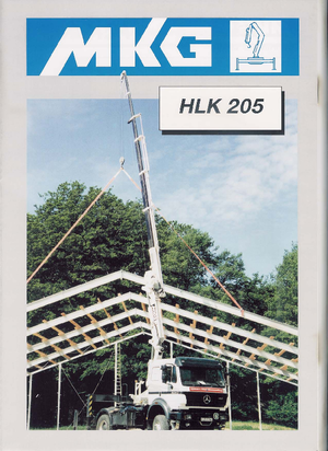 Hydr. Ladekrane MKG HLK 205 a2