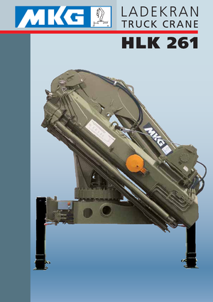 Hydr. Ladekrane MKG HLK 261 a7 