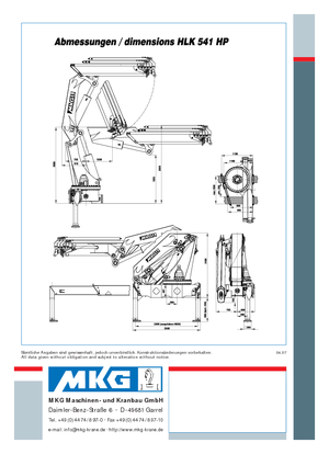 Hydr. Ladekrane MKG HLK 541 HP a2