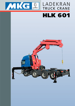 Hydr. Ladekrane MKG HLK 601 a2