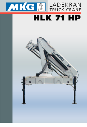 Hydr. Ladekrane MKG HLK 71 HP a2 