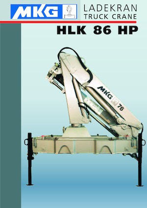 Hydr. Ladekrane MKG HLK 86 HP a2