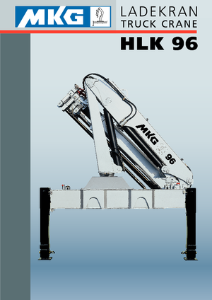 Hydr. Ladekrane MKG HLK 96 a2 