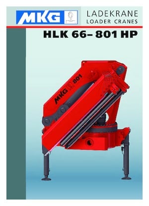 Hydr. Ladekrane MKG HMK 851 Ta3-a2